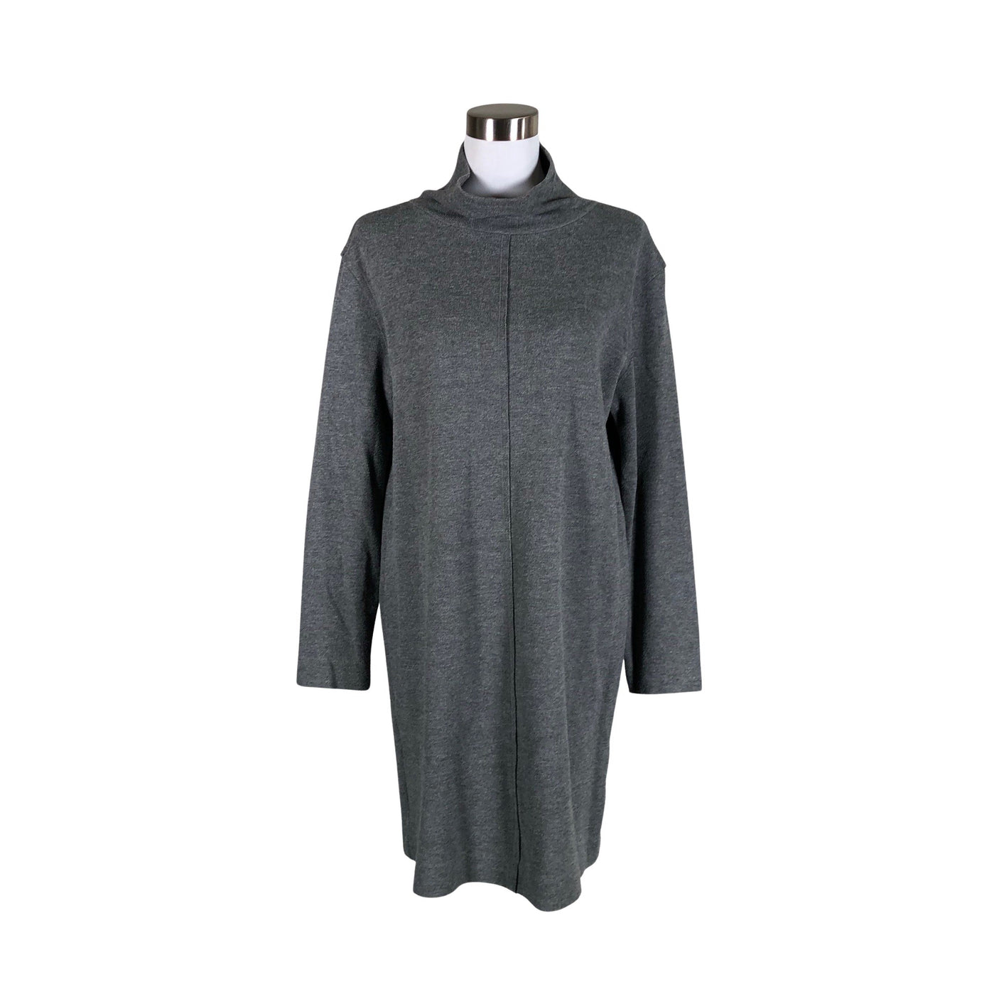 Unisex Esprit - Knit dress, size 38 - Gray (1)