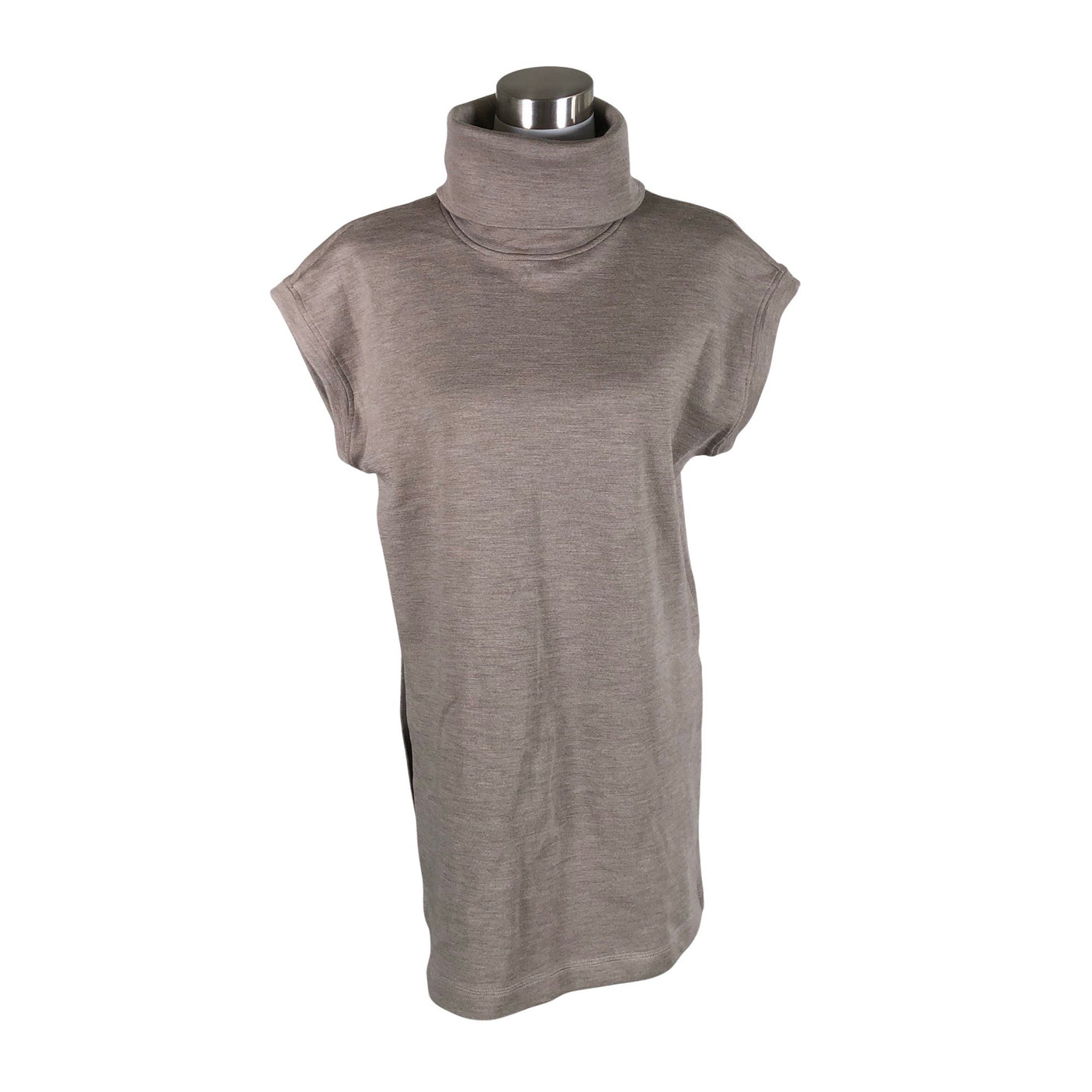 Unisex Ommellinen - Knit tunic, size 38 - Brown (1)