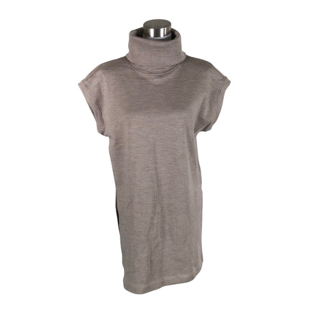 Unisex Ommellinen - Knit tunic, size 38 - Brown ()