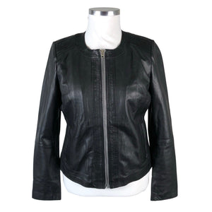 Unisex Etcetera - Leather jacket, size 42 - Black (1)