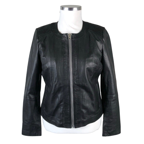 Unisex Etcetera - Leather jacket, size 42 - Black ()