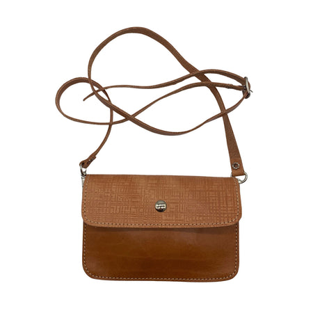 Unisex Handmade - Shoulder bag, size Mini - Brown ()