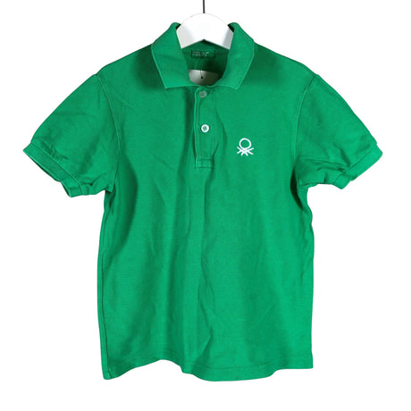 Unisex Benetton - Polo shirt, size 128 - 134 - Green ()