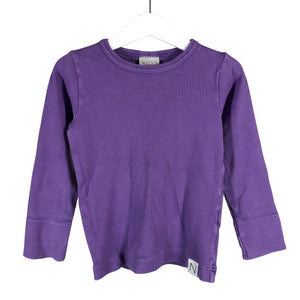 Unisex NOSH - Tricot shirt, size 110 - 116 - Violet (1)