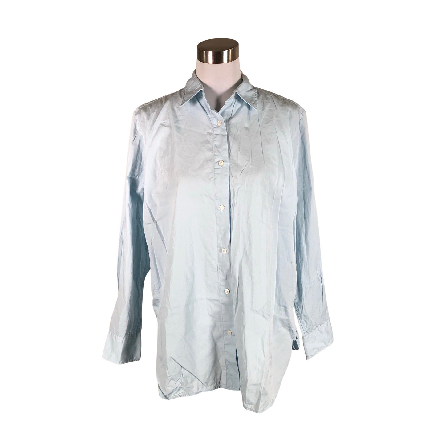 Unisex Uniqlo - Collared shirt, size 40 - Light blue (1)