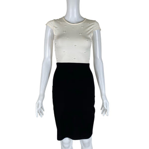 Unisex Anna Field - Tricot dress, size 32 - Black (1)