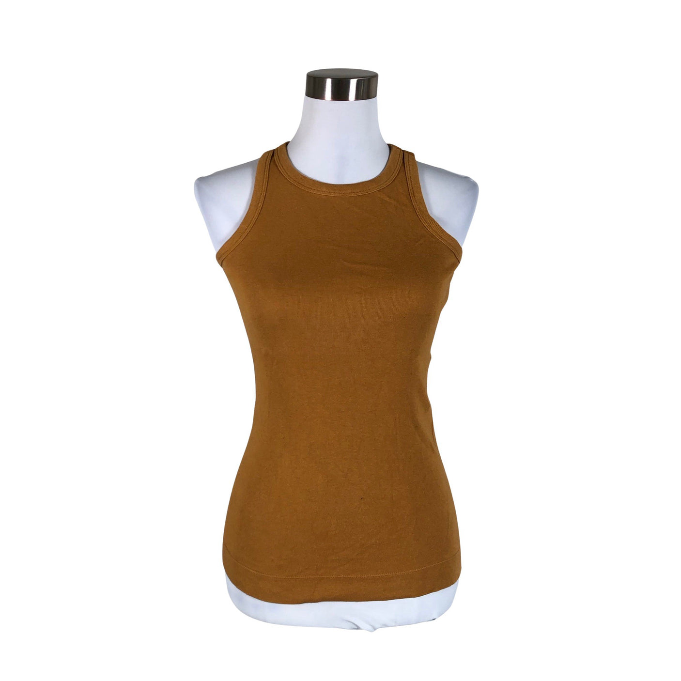 Unisex by Malene Birger - Tricot tank top, size 34 - Yellow (1)