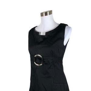 Unisex Biancoghiaccio - Sheath dress, size 38 - Black (3)