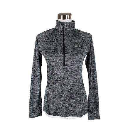 Unisex Under Armour - Sports shirt, long sleeve, size 36 - Gray ()