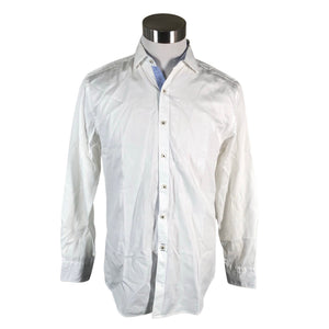 Unisex Boggi Milano - Collared shirt, size L - White (1)