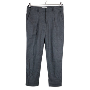 Unisex Samsoe&Samsoe - Straight leg trousers, size 38 - Gray (1)