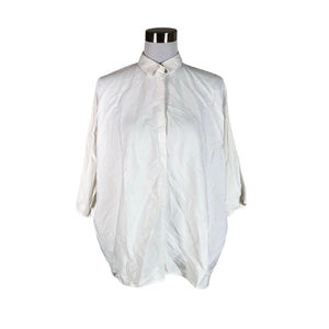 Unisex COS - Short-sleeved blouse, size 38 - White (1)