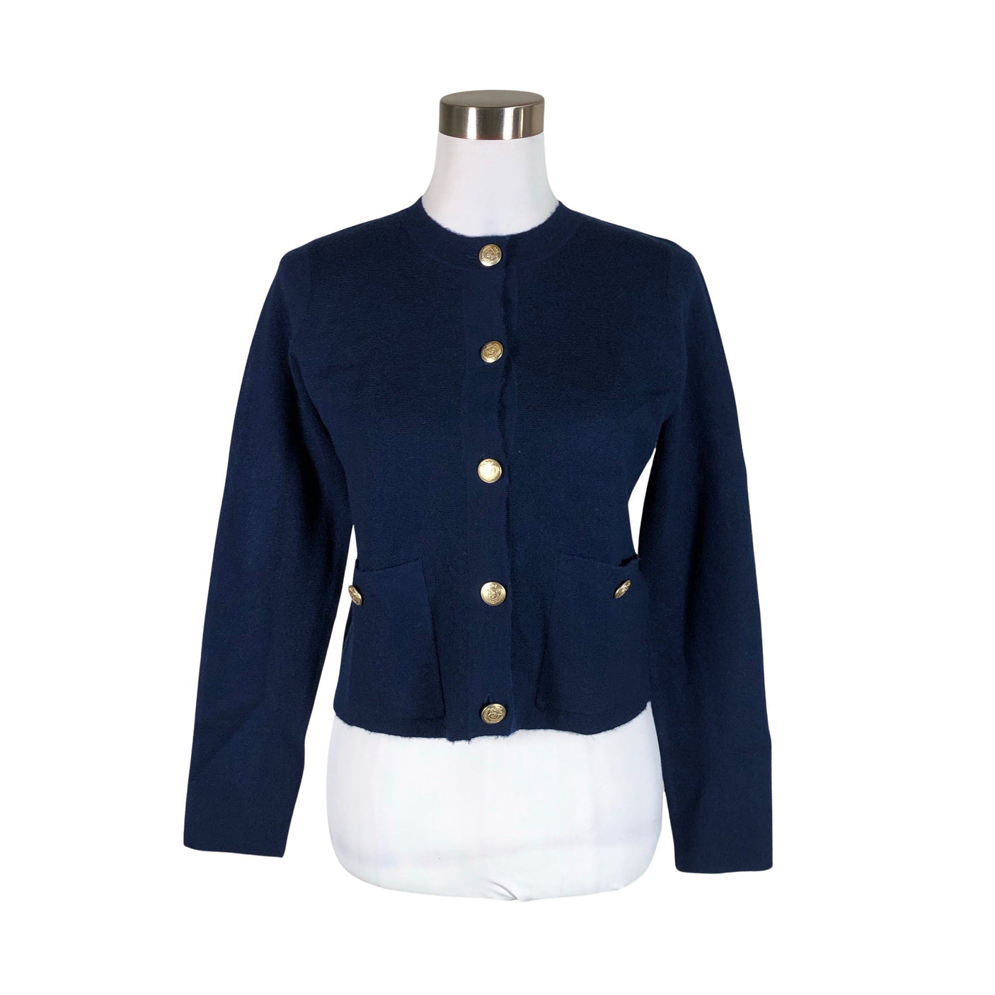 Unisex Stockmann - Cardigan, size 34 - Blue (1)