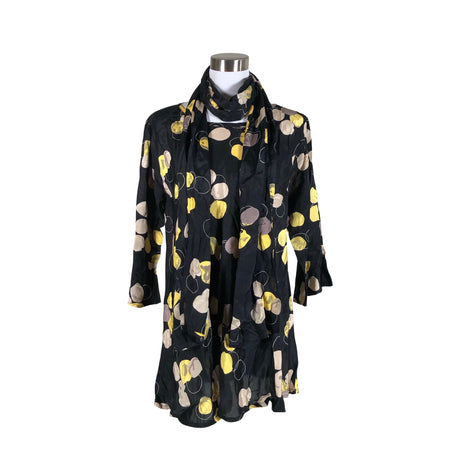 Unisex The Masai - Blouse, size 38 - Black ()
