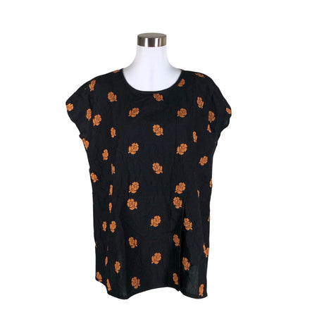 Unisex The Masai - Short-sleeved blouse, size 40 - Black ()