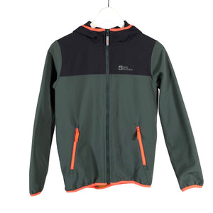 Unisex Jack Wolfskin - Soft shell jacket, size 146 - 152 - Gray (1)