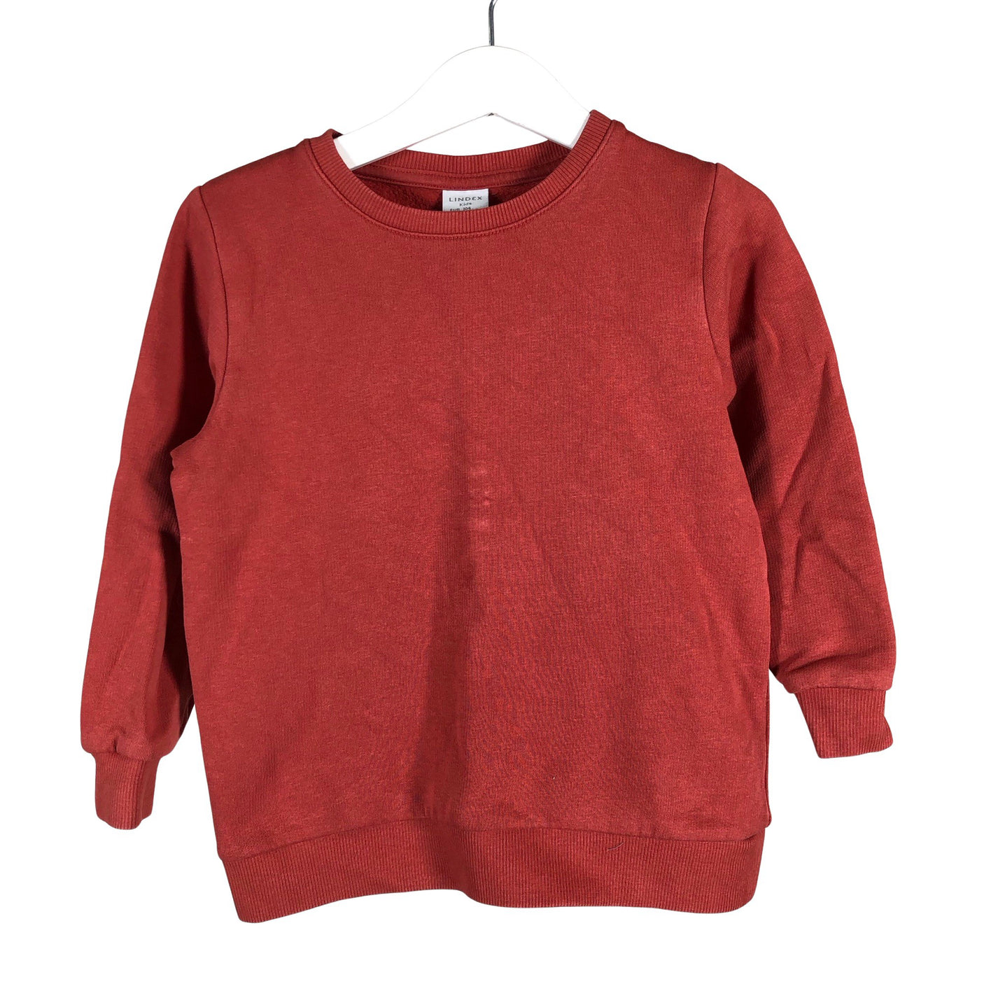 Unisex Lindex - Sweatshirt, size 98 - 104 - Red (1)