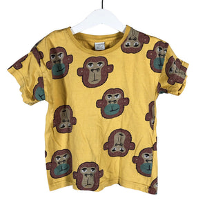 Unisex Lindex - T-shirt, size 98 - 104 - Yellow (1)