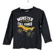 Unisex Jooko - Tricot shirt, size 98 - 104 - Black ()