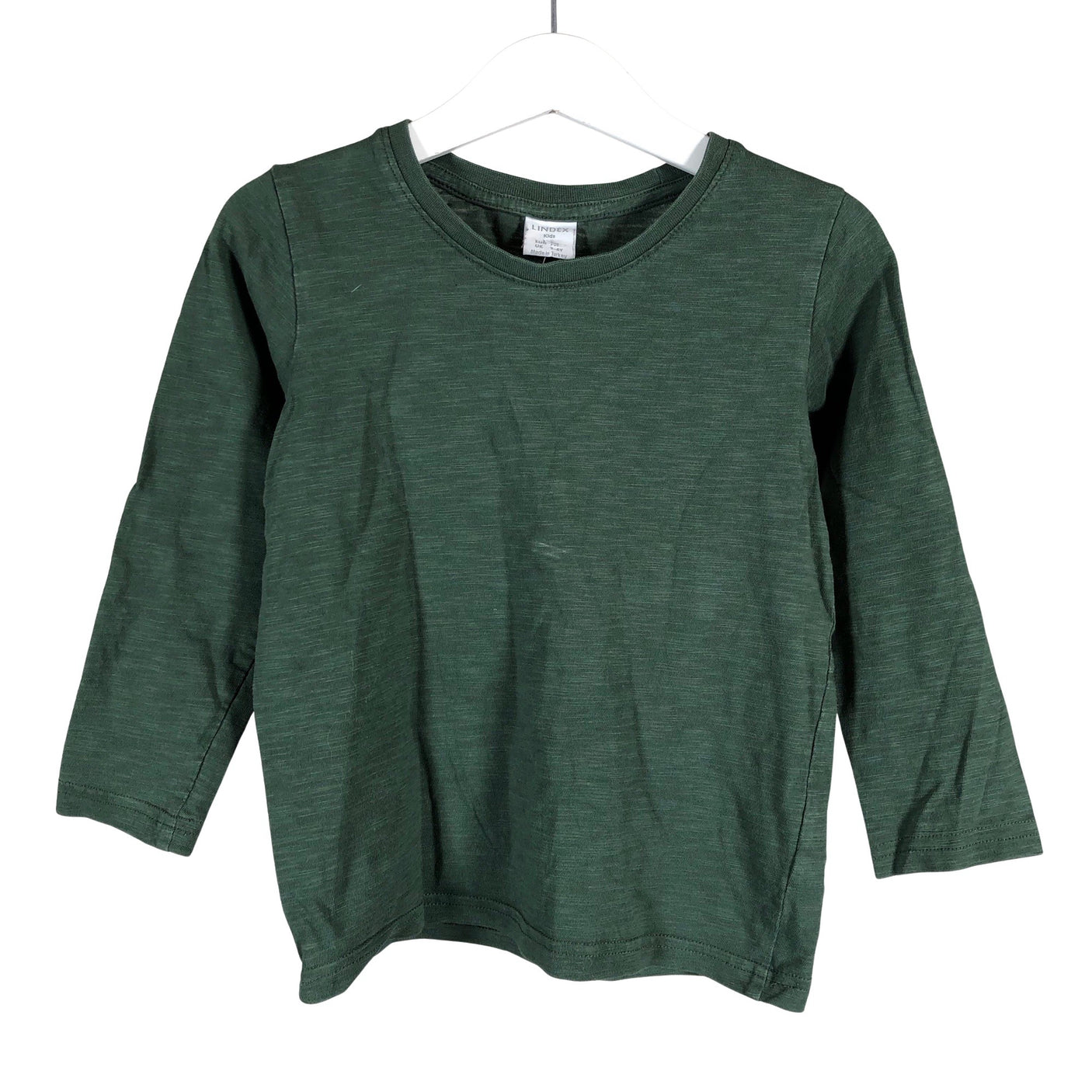 Unisex Lindex - Tricot shirt, size 98 - 104 - Green (1)