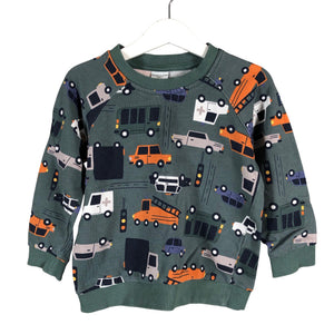 Unisex Polarn O. Pyret - Sweatshirt, size 98 - 104 - Green (1)