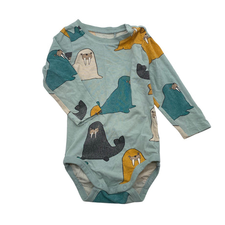 Unisex Lindex - Body, size 68 - 74 - Light blue ()