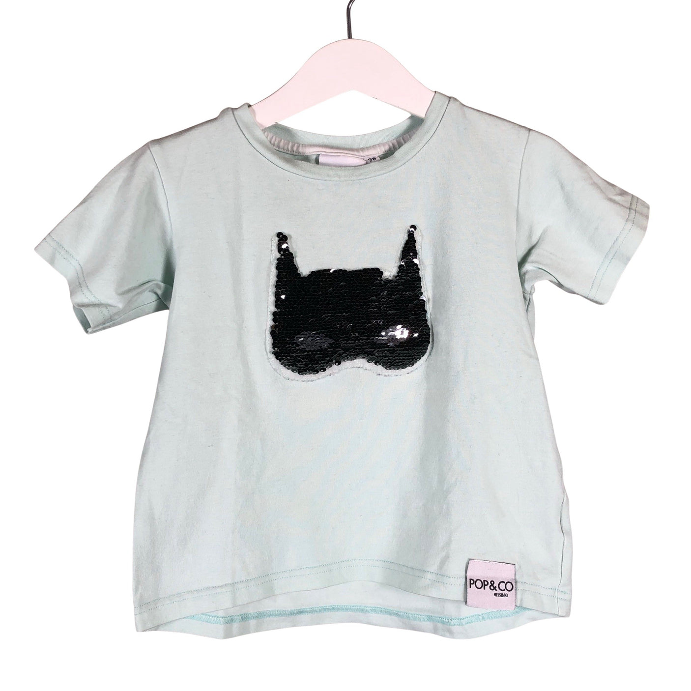 Unisex Pop & Co Helsinki - T-shirt, size 92 - 98 - Turquoise (2)