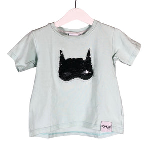 Unisex Pop & Co Helsinki - T-shirt, size 92 - 98 - Turquoise (2)