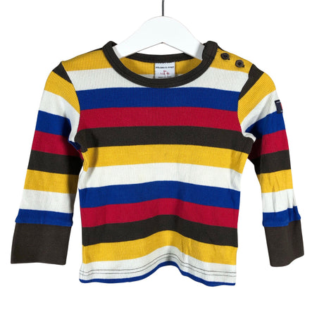 Unisex Polarn O. Pyret - Tricot shirt, size 80 - 86 - Brown ()