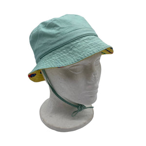Unisex Polarn O. Pyret - Summer hat, size 46 - 48 cm - Yellow (2)