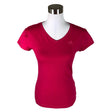 Unisex Adidas - Sports shirt, short sleeve, size 38 - Pink ()