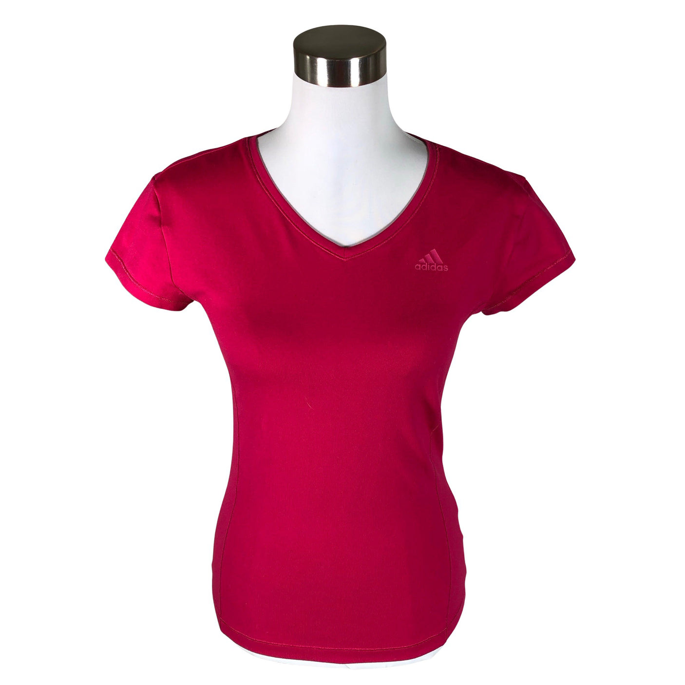 Unisex Adidas - Sports shirt, short sleeve, size 38 - Pink (1)