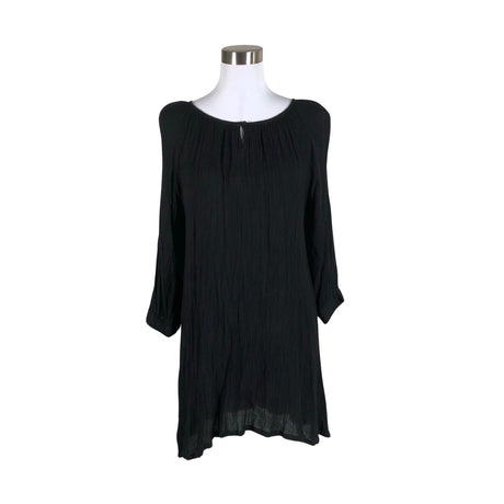 Unisex Kaffe - Schiffon dress, size 34 - Black ()