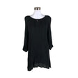Unisex Kaffe - Schiffon dress, size 34 - Black ()