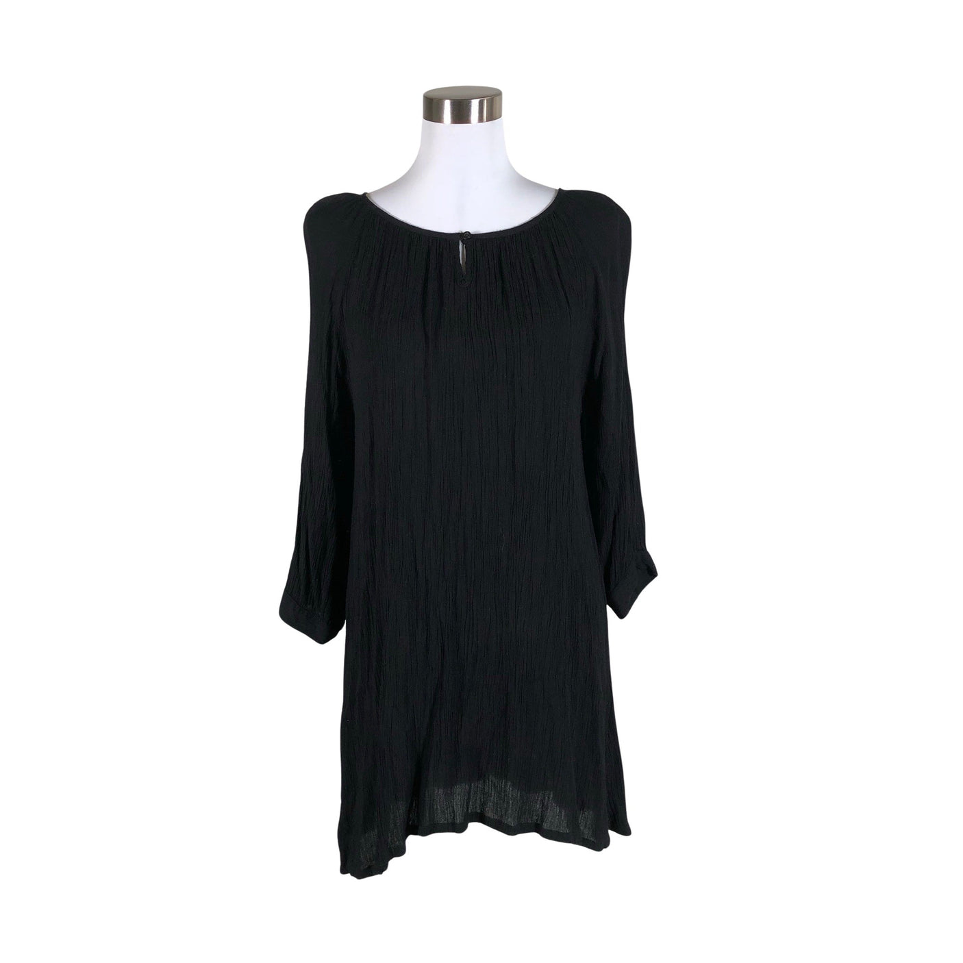 Unisex Kaffe - Schiffon dress, size 34 - Black (1)