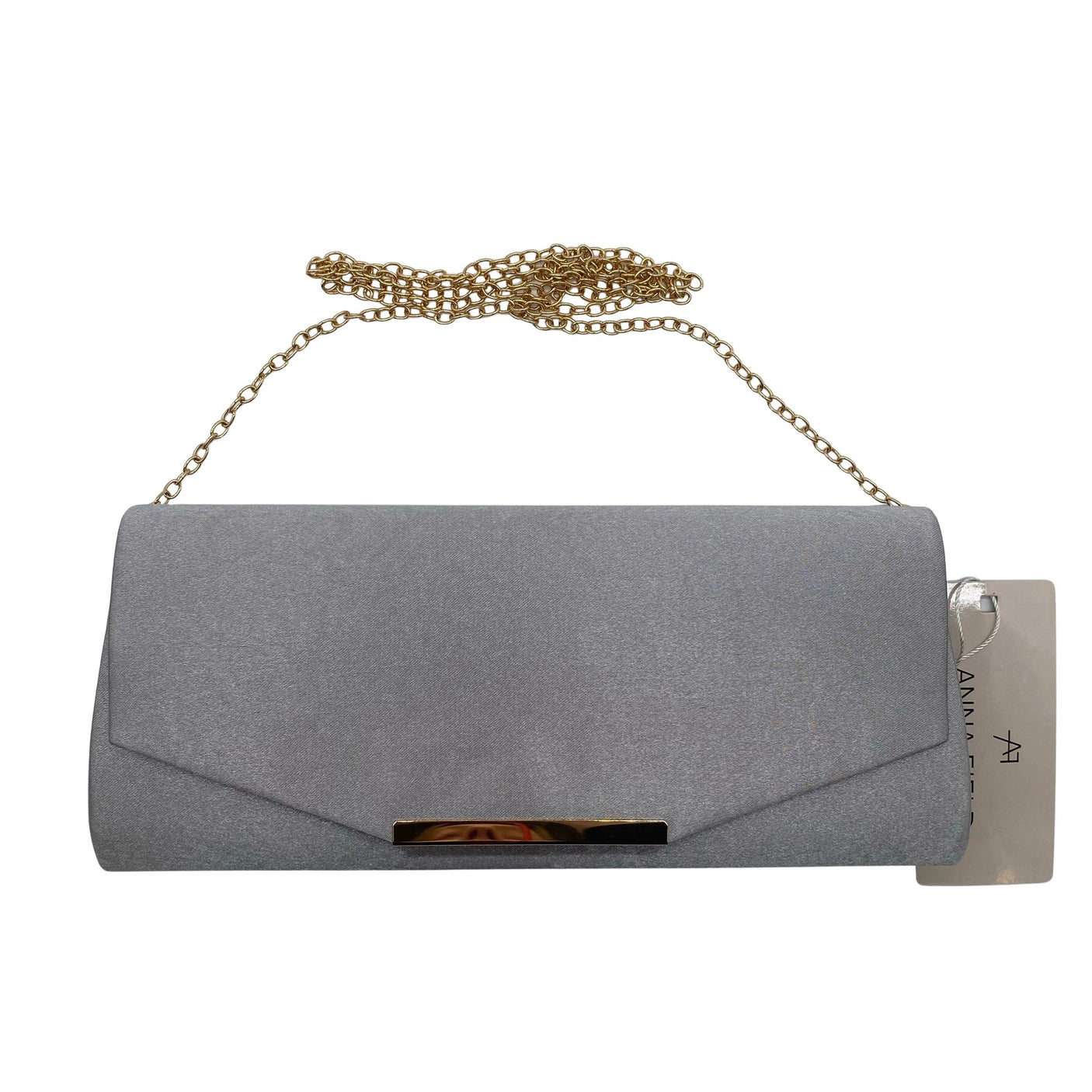 Unisex Anna Field - Evening bag, size Midi - Silver (1)