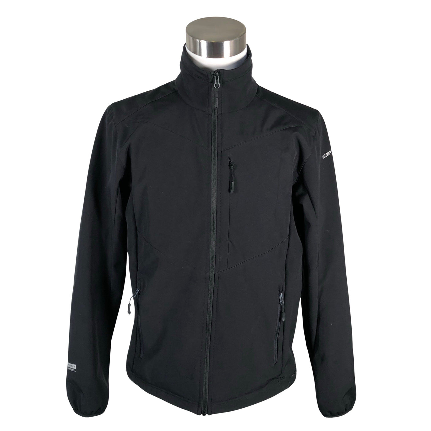 Unisex Icepeak - Soft shell jacket, size M - Black (1)