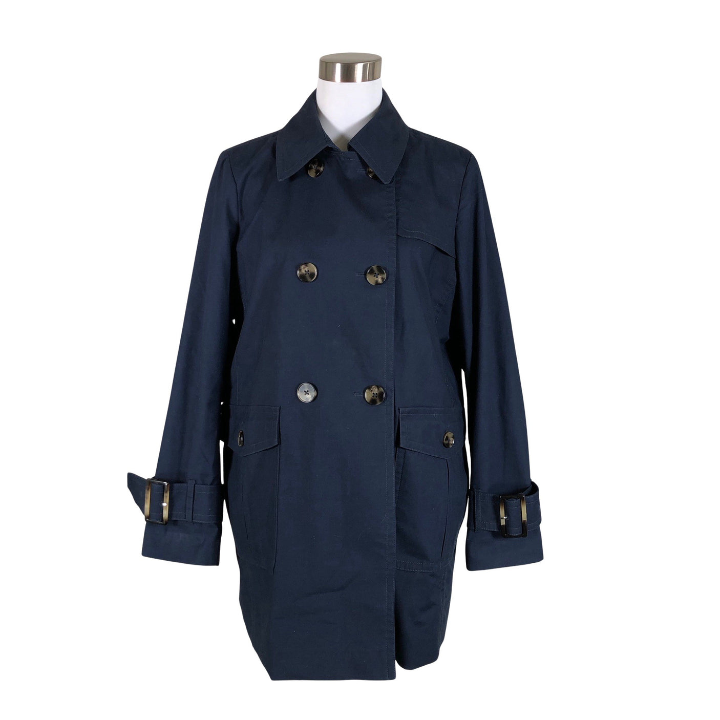 Unisex Esprit - Trench coat, size 40 - Blue (1)