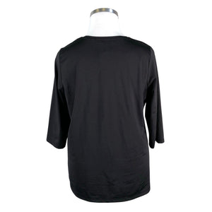 Unisex Ulla Popken - Tricot tunic, size 42 - Black (2)