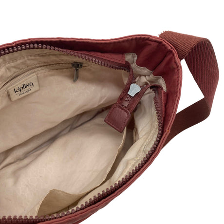Unisex Kipling - Shoulder bag, size Midi - Wine red (2)