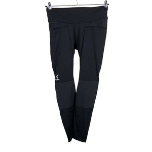 Unisex Haglöfs - Sports tights, size 40 - Black (1)