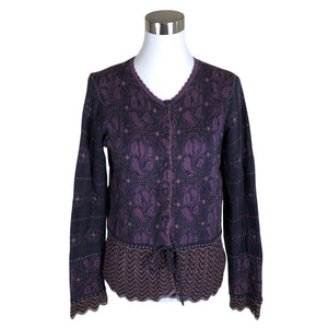 Unisex Gudrun Sjöden - Cardigan, size 36 - Violet (1)