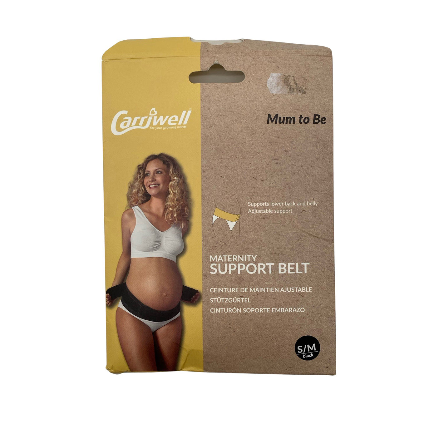 Unisex Carriwell - Support band, size No size - Black (1)