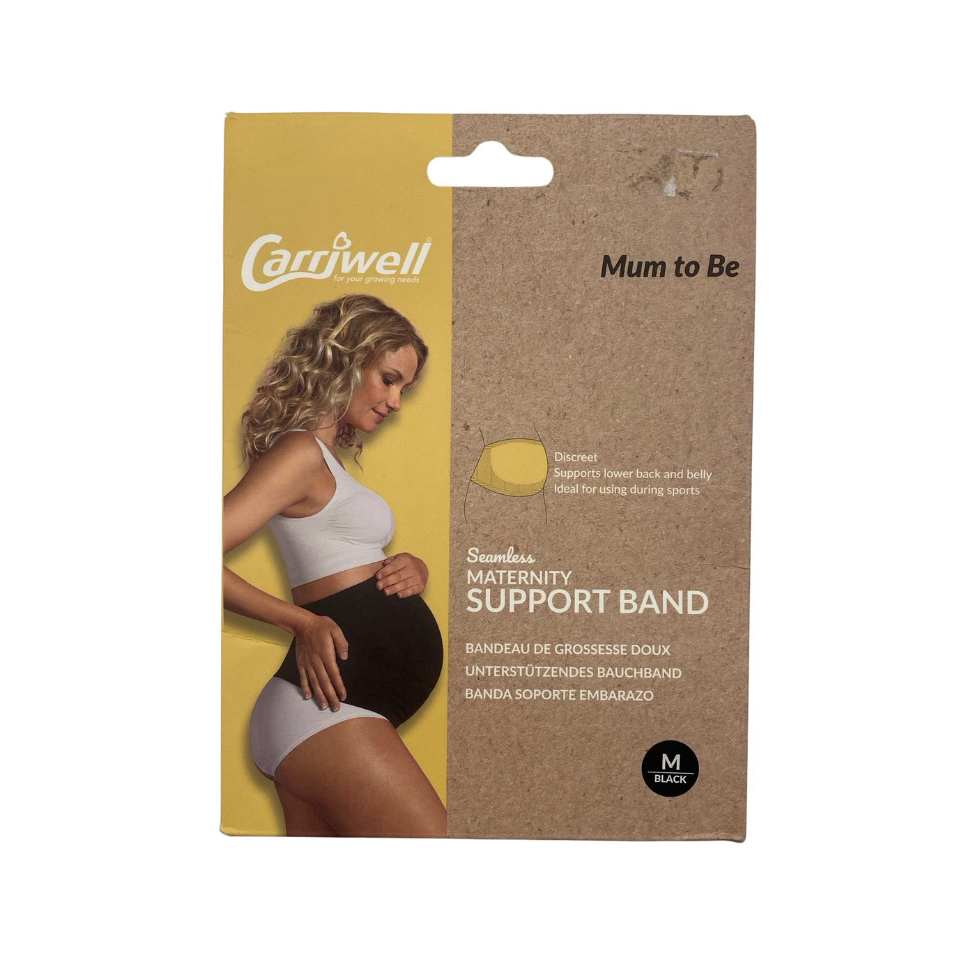 Unisex Carriwell - Belly band, size No size - Black (1)
