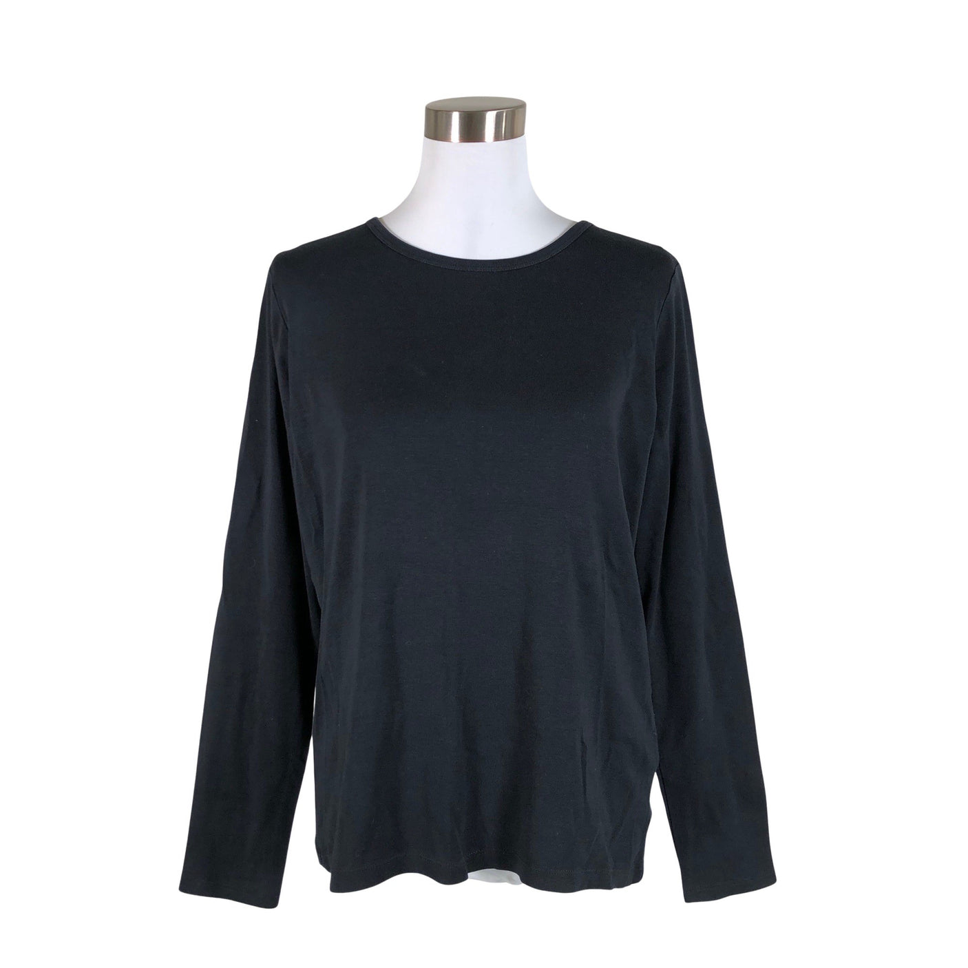 Unisex Lands' End - Tricot shirt, size 40 - Black (1)