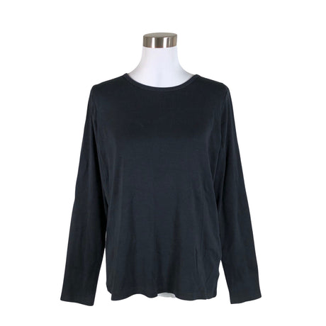 Unisex Lands' End - Tricot shirt, size 40 - Black ()