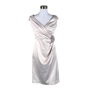 Unisex Maggy London - Party dress, size 38 - Beige (1)