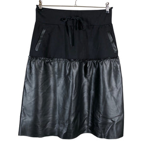 Unisex House of Lola - Leather skirt, size 40 - Black (1)
