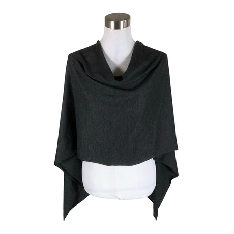 Unisex Skovhuus - Poncho, size 38 - Gray ()