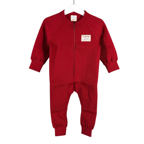 Unisex Ruskovilla - Wool overall, size 74 - 80 - Red ()